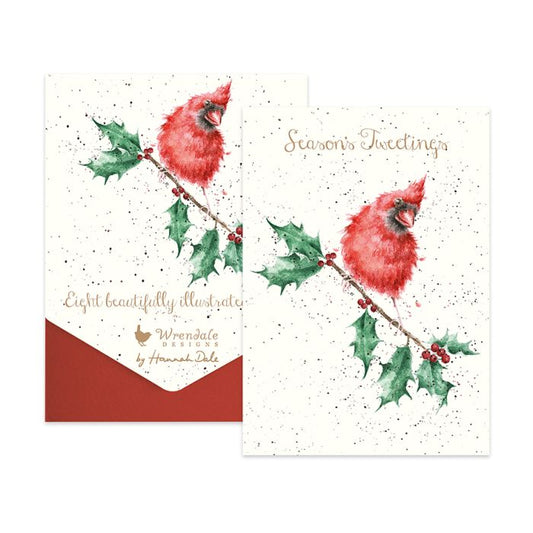 'Cardinal Christmas' Cardinal Bird Christmas Card Pack