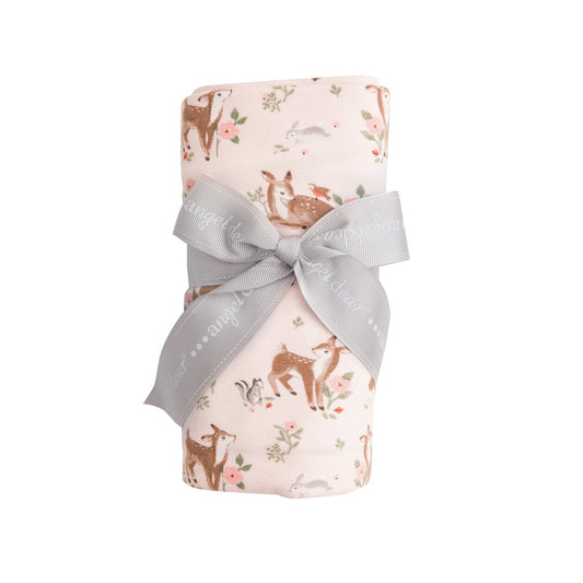 Pink Pretty Woodland Family Swaddle