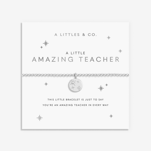 A Little 'Amazing Teacher' Bracelet