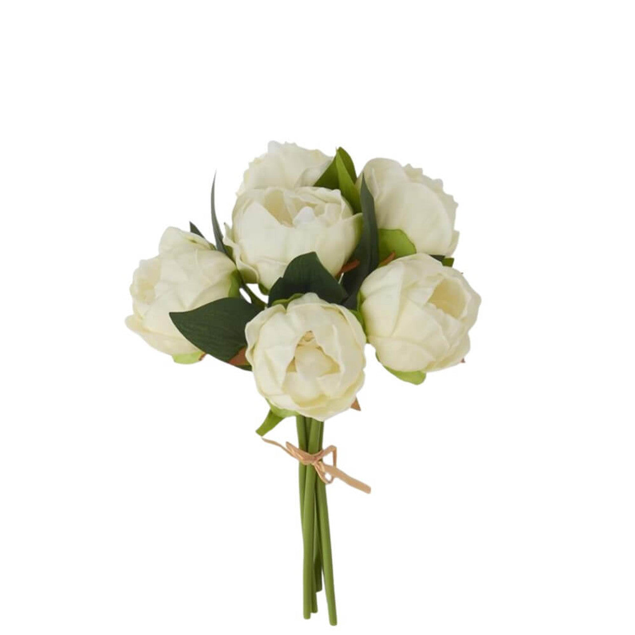 Real Touch White Peony Bundle