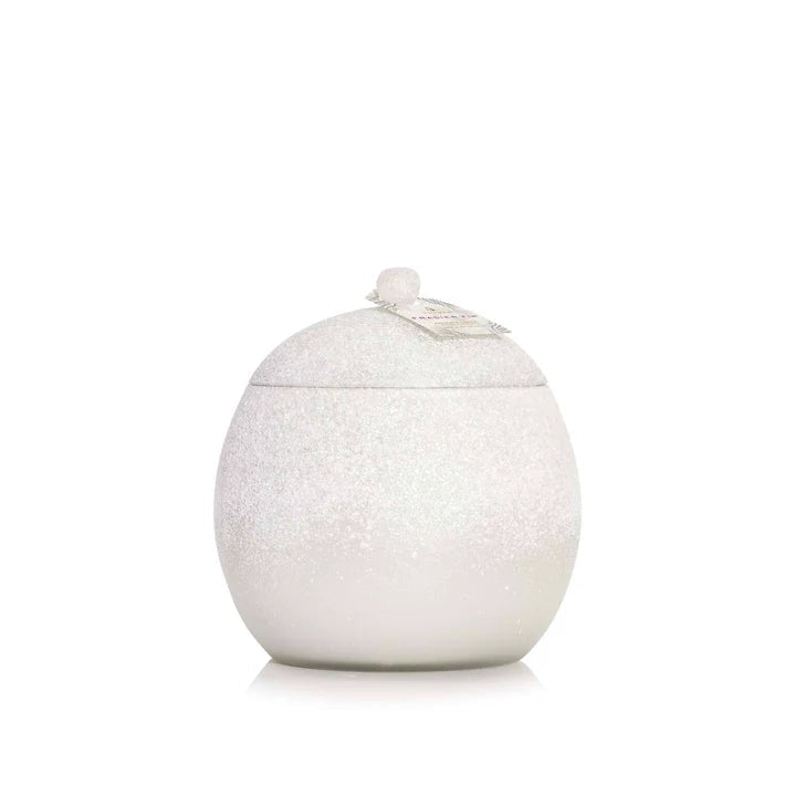 Frasier Fir Flocked Statement Candle
