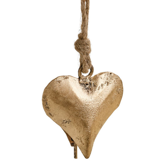 Iron Gold Heart Ornament