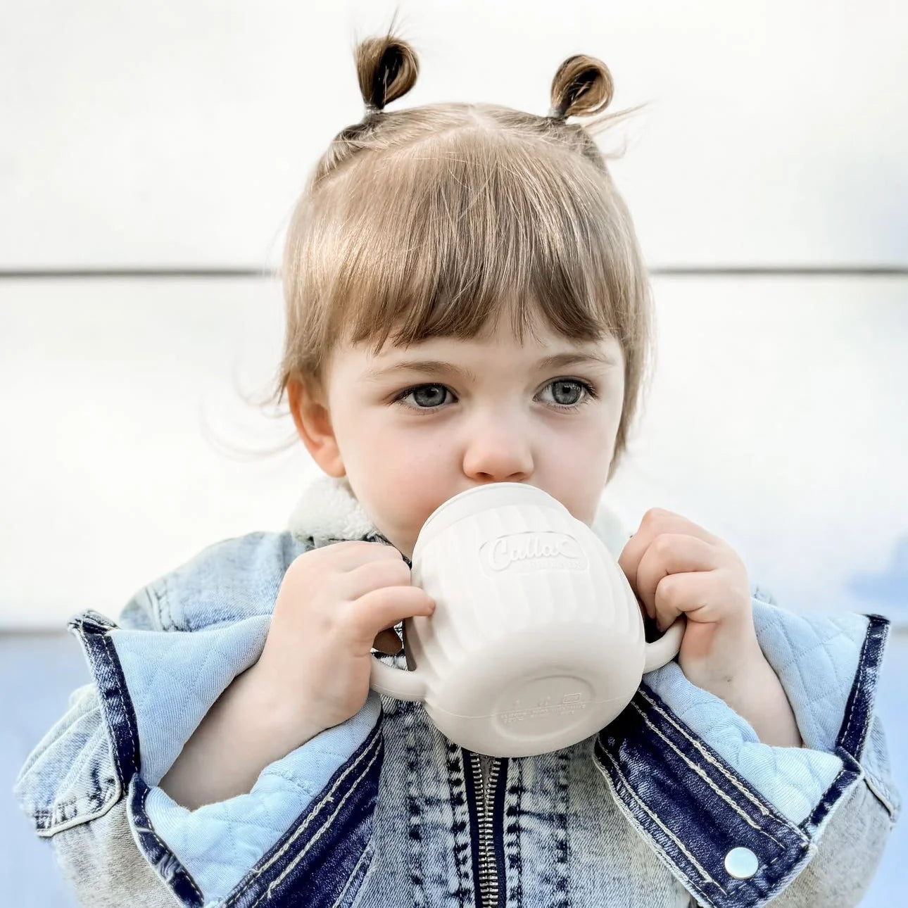 Silicone Cup With Straw