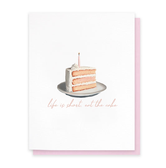 Eat the Cake Birthday Card