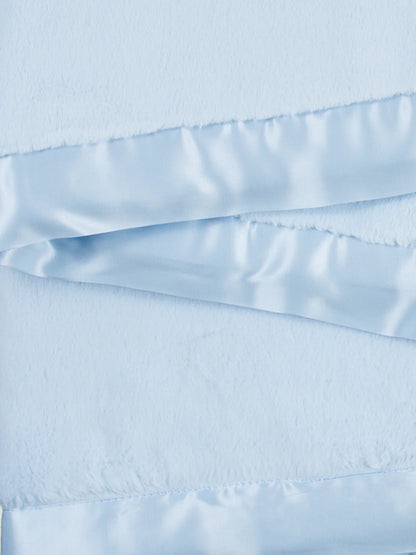 Little Giraffe Blue Luxe™ Chenille Baby Blanket
