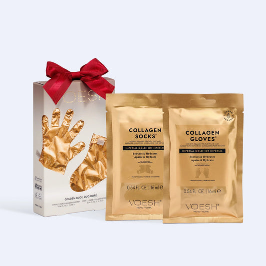 Golden Renewal Duo | Luxury Gold Hand & Foot Mask Gift Set