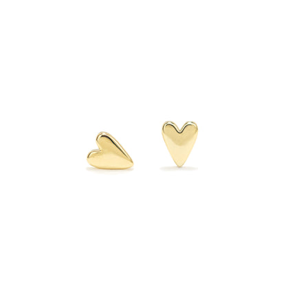 Everly Heart Stud Earrings