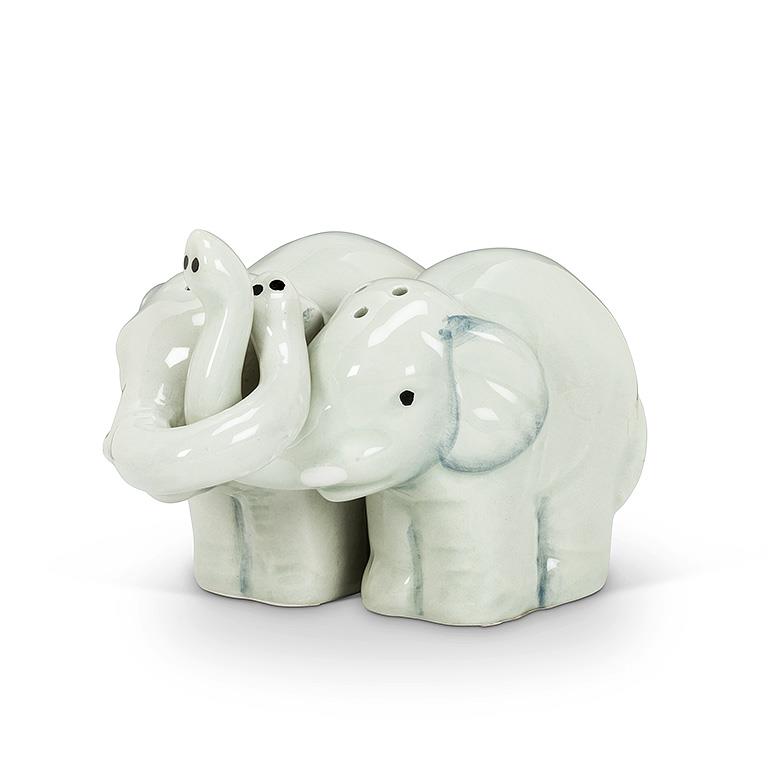 Hugging Elephants Salt & Pepper Shakers