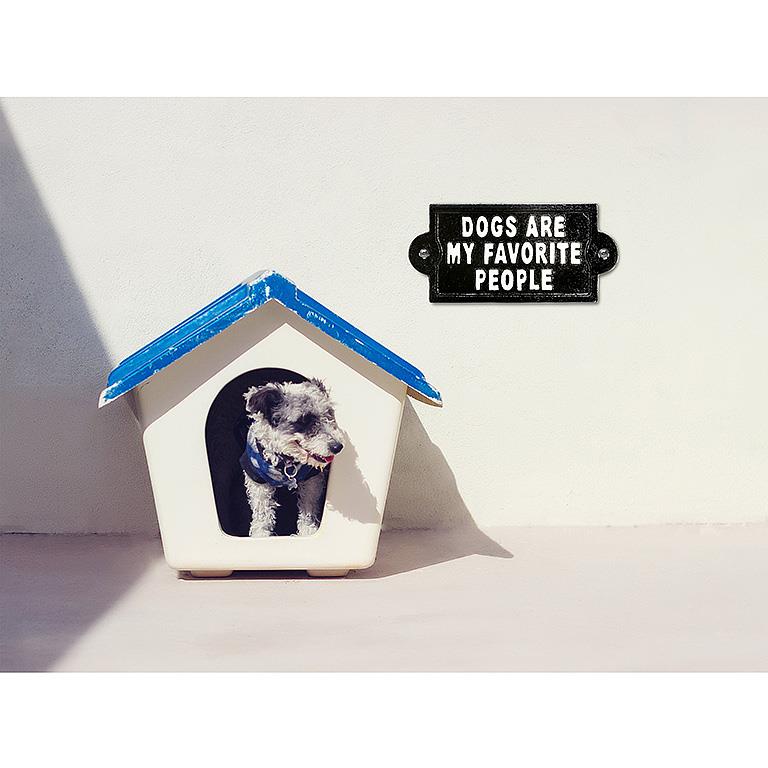 Dogs Are My Favorite People Sign