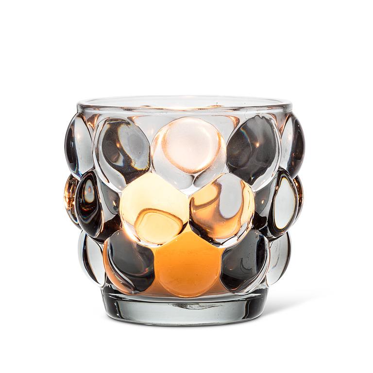 Grey Bubble Votive