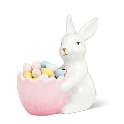 Bunny with Easter Egg Bowl