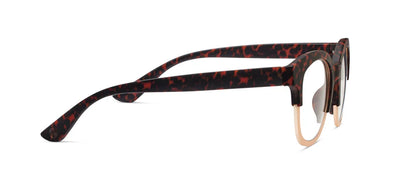 Georgia Blue Light Glasses Leopard Tortoise/Gold