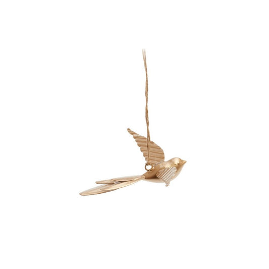 Gold Bird Ornament