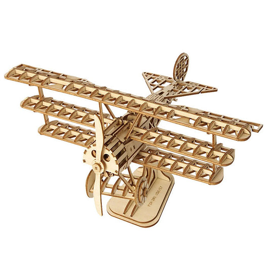 Bi-Plane Modern 3D Wooden Puzzle