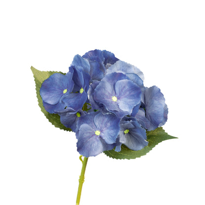 Real Touch Blue Hydrangea 14" Stem