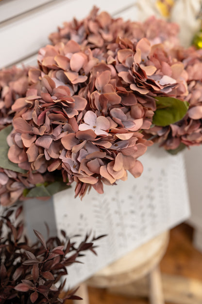 Dusty Pink Hydrangea Spray