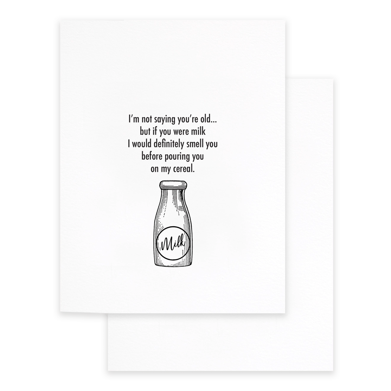 If You Were Milk Card