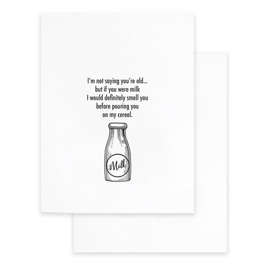 If You Were Milk Card
