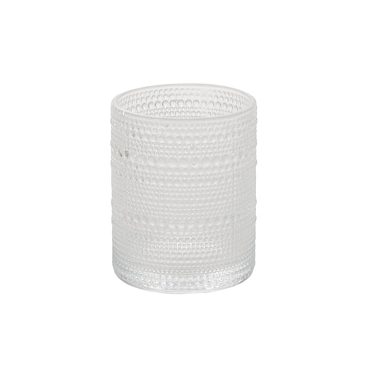 Clear Glass Share Votive 2.75"