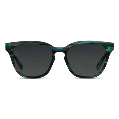 Pisa Polarized Sunglasses - Teal Horn