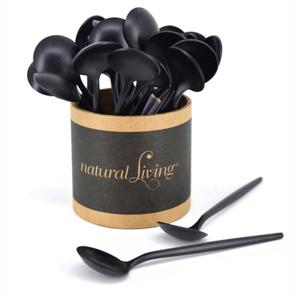 Small Serving Spoon - Black