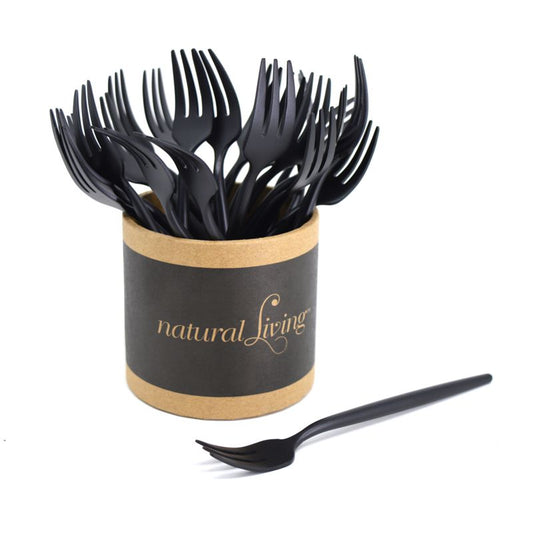 Small Serving Fork - Black