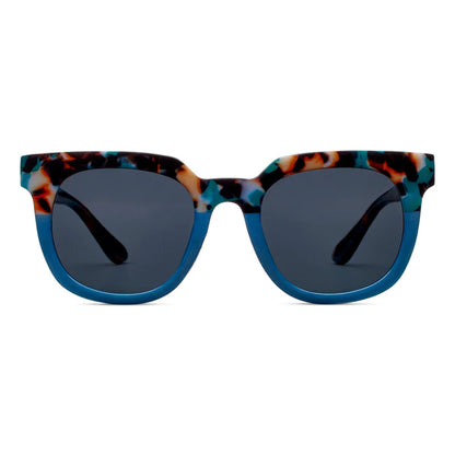 Carpe Diem Reading Sunglasses - Teal Botanico/Teal +2.00