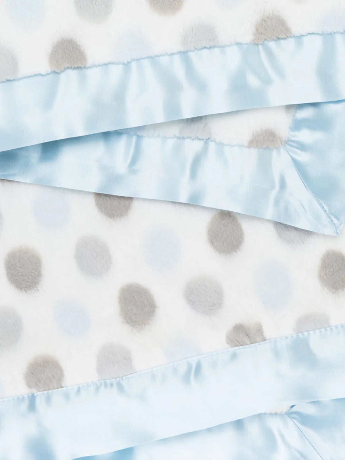 Blue Luxe 'Dot' Blanket