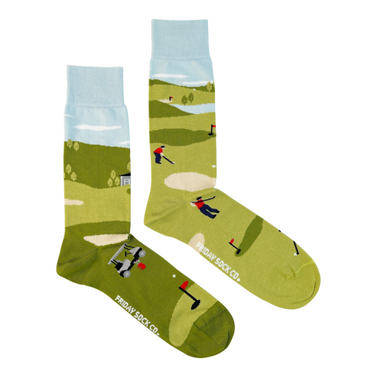 Men’s Golf Scene Socks