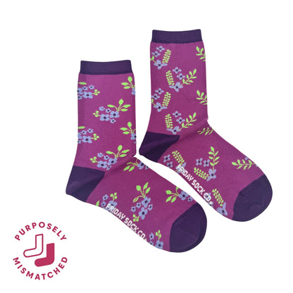 Women's Little Bundles Mismatched Crew Socks