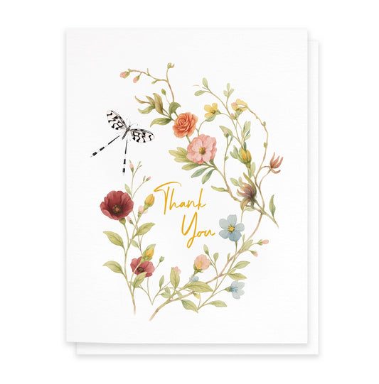 Thank You Butterfly Card