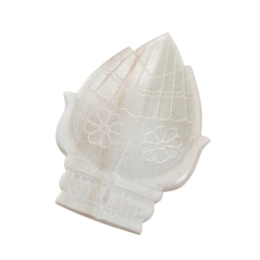 Marble Hands Lotus Bowl