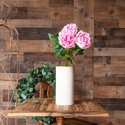 Real Touch Peony Stem Pink - 23 Inch