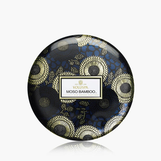 Moso Bamboo 3 Wick Tin