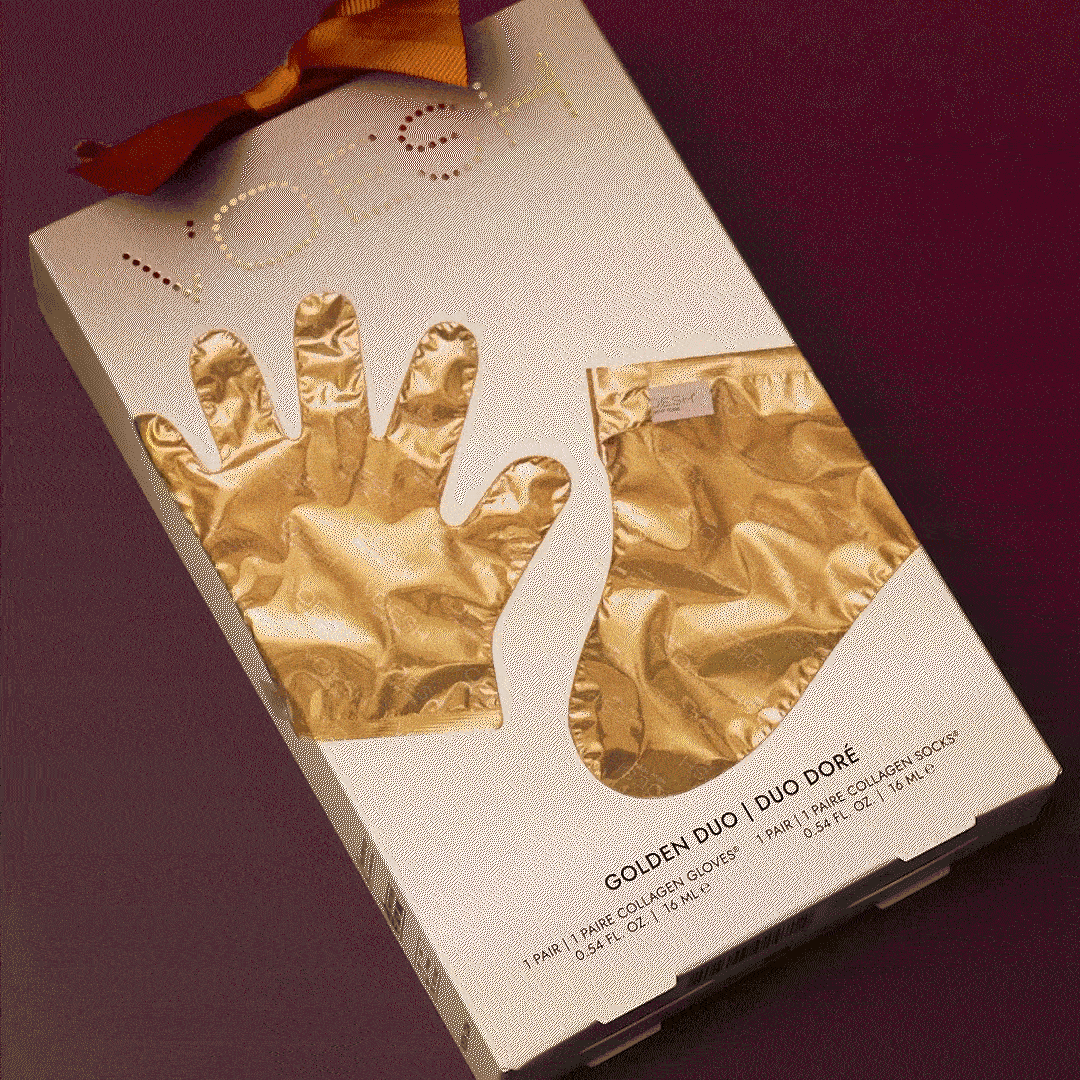 Golden Renewal Duo | Luxury Gold Hand & Foot Mask Gift Set