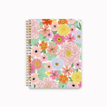 Summer Floral Spiral Notebook