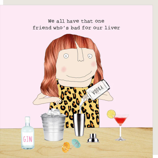 Card Friend Liver Made A Thing