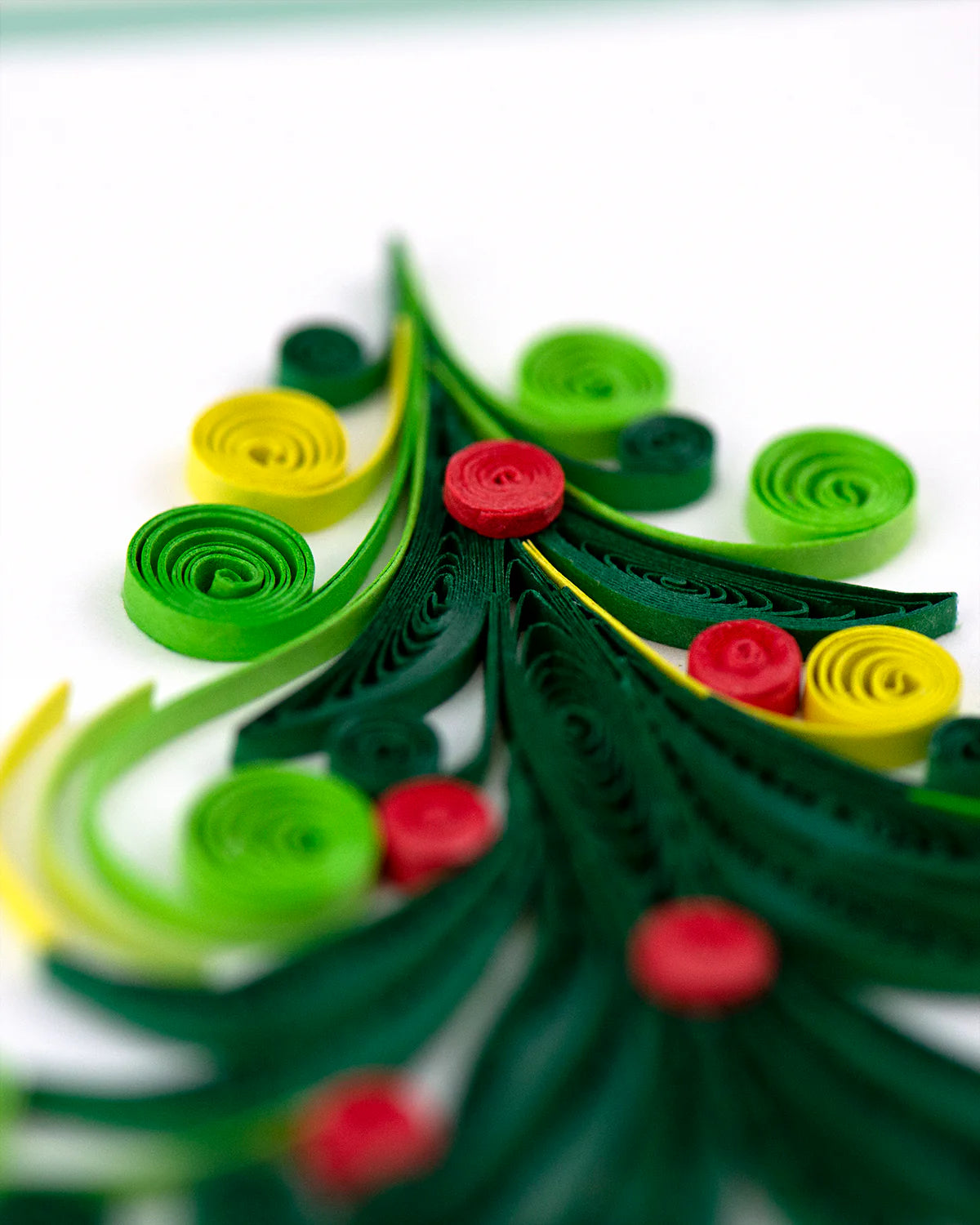 Quilling Card Christmas Tree