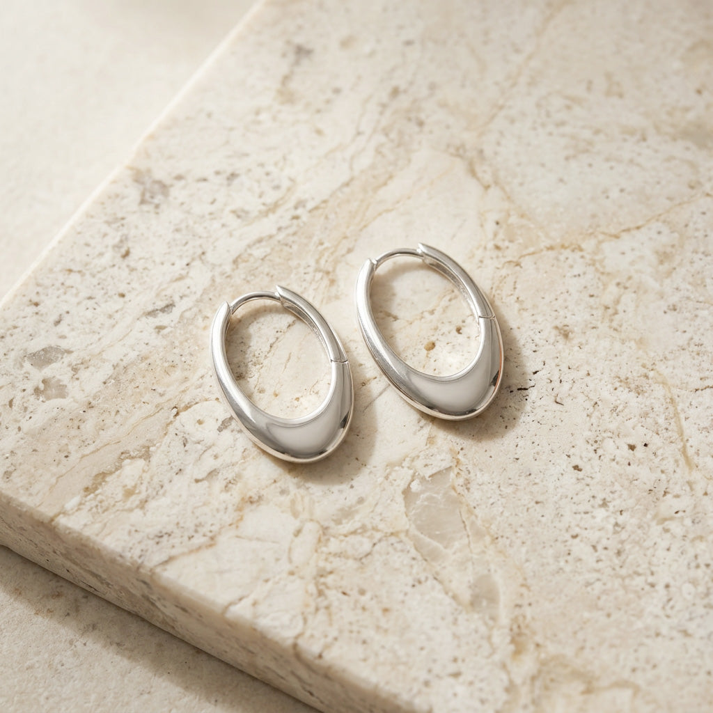 Oval Hoops