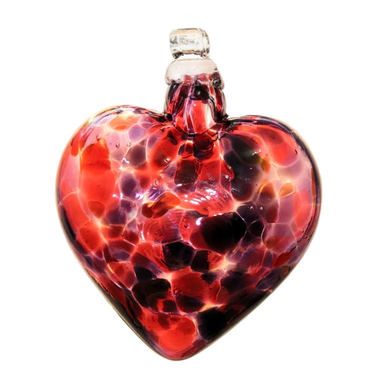 Blown Glass Heart - Love