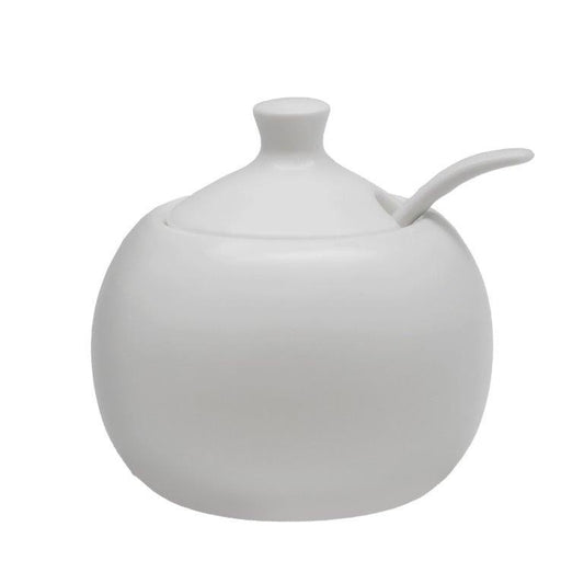 Sugar Bowl with Lid & Spoon