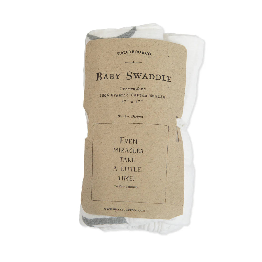 Even Miracles (Fairy Godmother) Swaddle Blanket