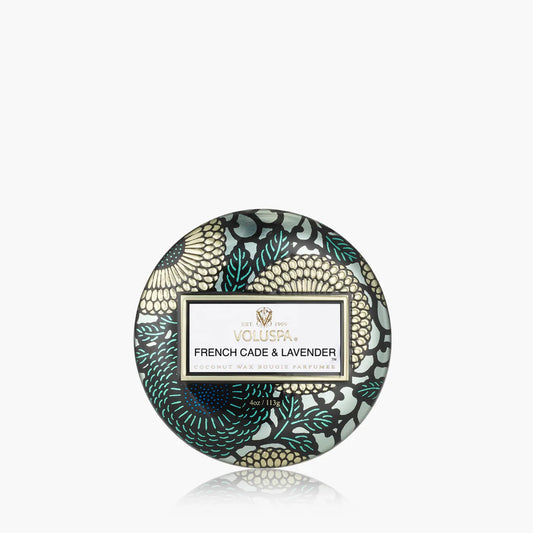French Cade Lavender Mini Tin Candle