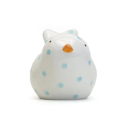 Blue Dotted Birdie Bank