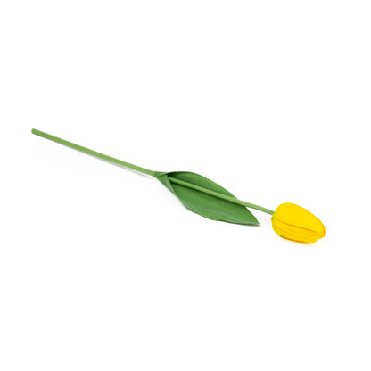 Real Touch Tulip - Yellow - 17 Inch