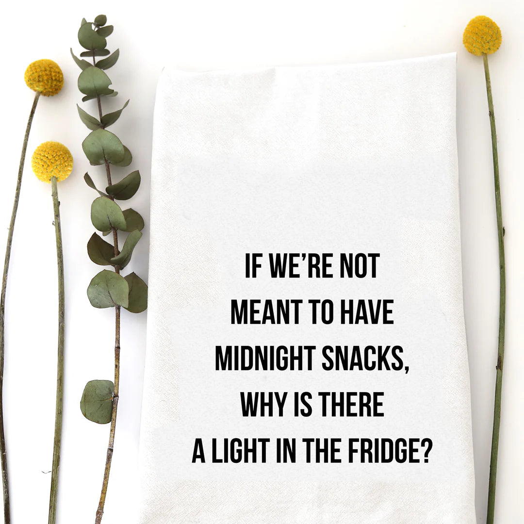 Midnight Snacks Tea Towel