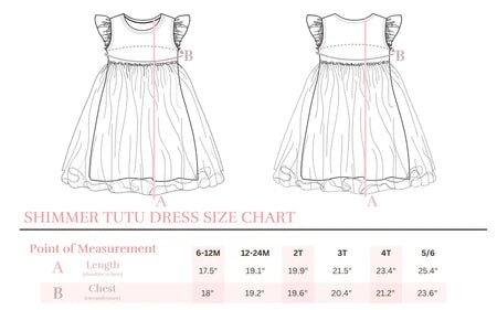 Black Shimmer 3/4 sleeve Tutu Dress