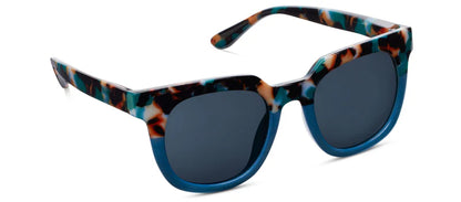 Carpe Diem Reading Sunglasses - Teal Botanico/Teal +2.00