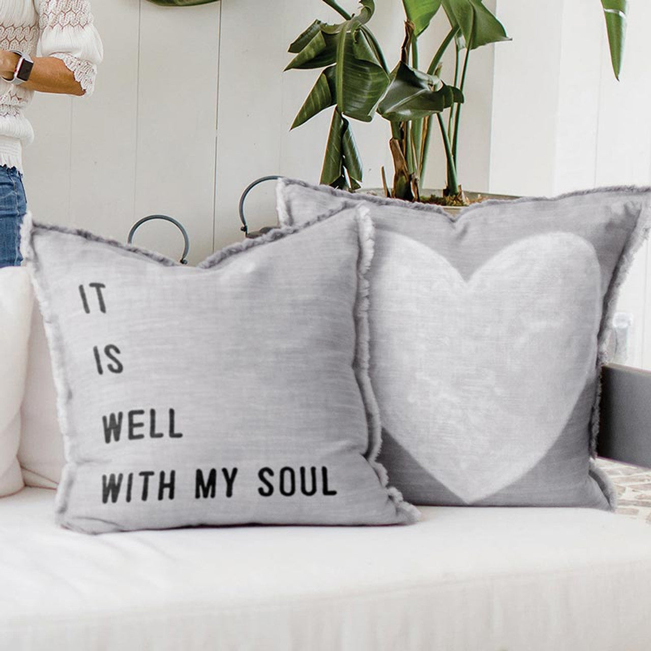 Euro Pillow - It Is Well With My Soul