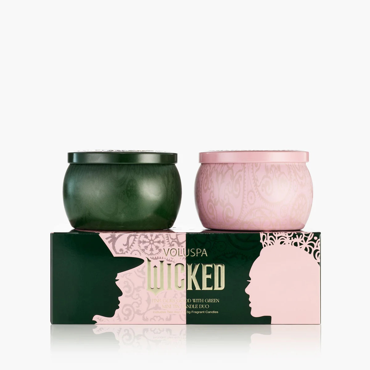 Wicked PINK GOES GOOD WITH GREEN Mini Tin Gift Set